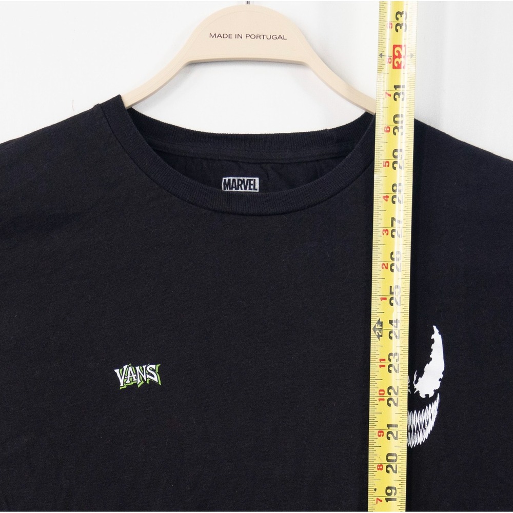Vans Marvel Comics Venom T-Shirt Men’s Black Classic Fit Size XL - Picture 3 of 5